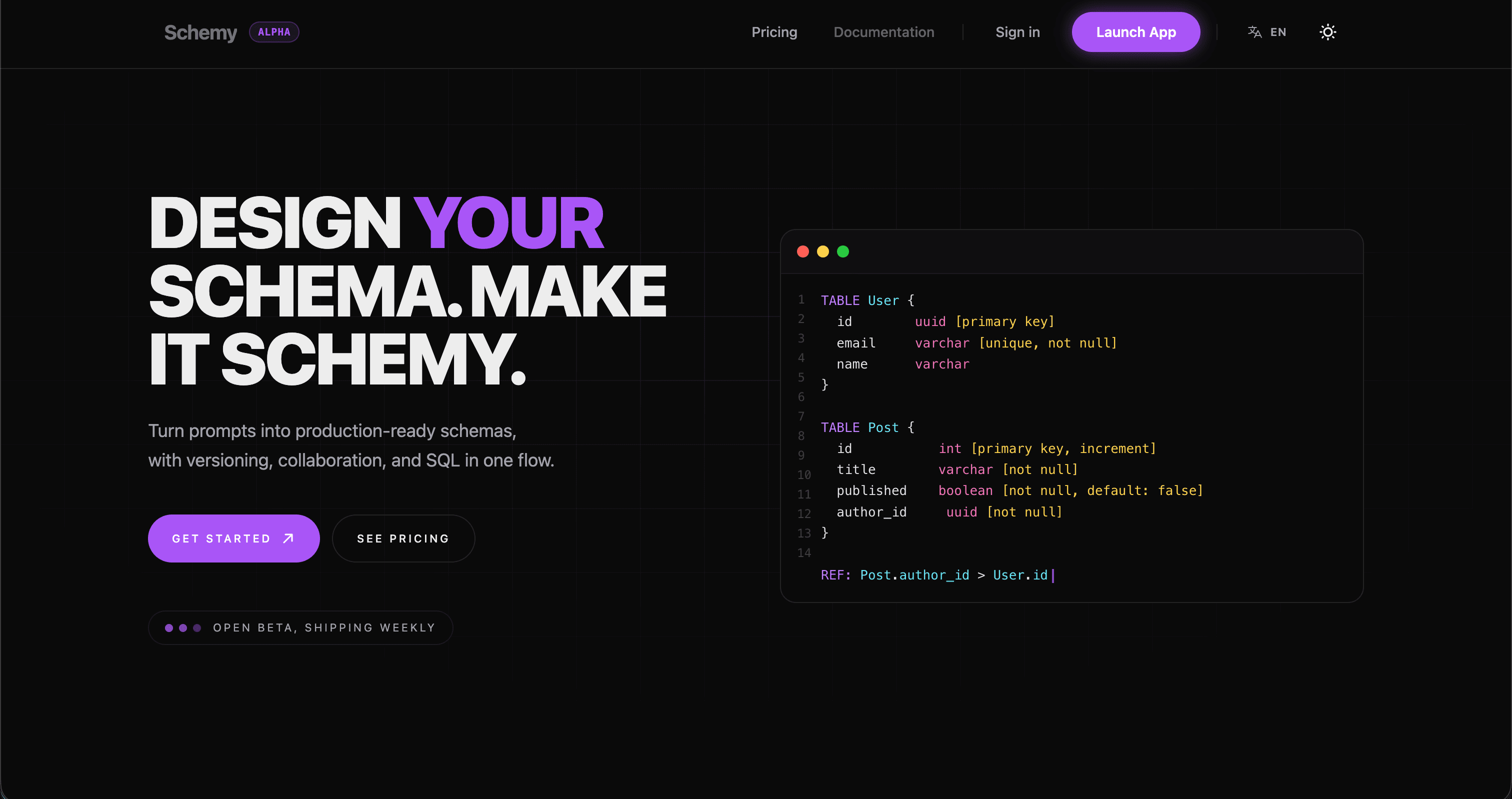 Schemy project preview